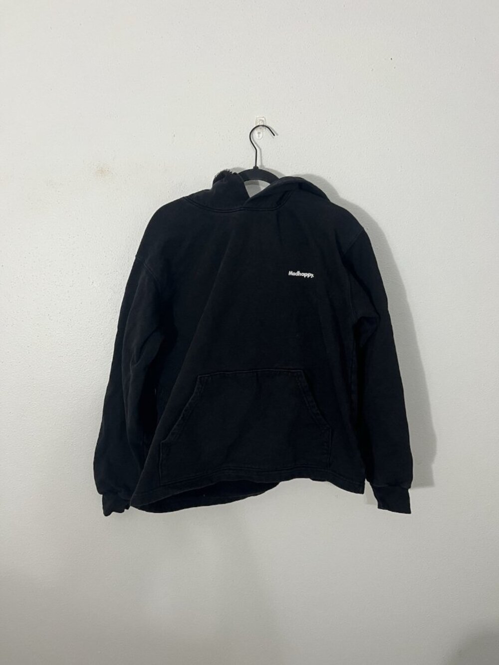 Madhappy Black Pull Over Hoodie Size Medium